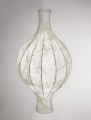 Lampa wisząca NERELDO 68 w stylu Japandi jedwab 