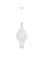 Lampa wisząca NERELDO 88 w stylu Japandi jedwab 