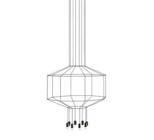 Lampa wisząca FLUSSO 8