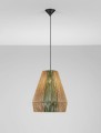 Lampa wisząca GRANIVO naturalna / zielona