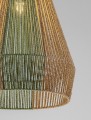Lampa wisząca GRANIVO naturalna / zielona