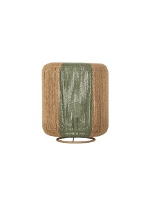 Lampa podłogowa DULERMO naturalna / zielona