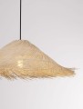 Lampa wisząca TORENLA rattanowa