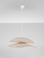 Lampa wisząca SELVORA bambus / rattan naturalna