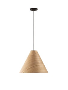 Lampa wisząca BRONTILA 45 naturalne drewno