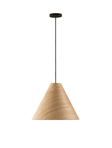 Lampa wisząca BRONTILA 45 naturalne drewno