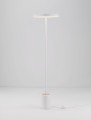 Lampa podłogowa FOVENTO biała
