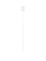 Minimalistyczna lampa wisząca NOVENCIO biała