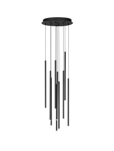 Lampa wisząca NOVENCIO Disc-10 czarna