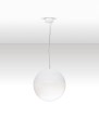 Lampa wisząca LIVANDO 40 białe szkło