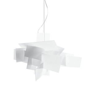 Lampa wisząca BANG BANG 65 - akryl, aluminium, stal