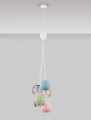 Lampa wisząca LOREVIO Bloom pastel multicolor