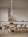 Lampa wisząca LOREVIO Bloom pastel multicolor