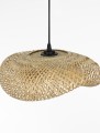 Bambusowa lampa wisząca NULVERO S naturalna