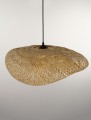 Bambusowa lampa wisząca NULVERO M naturalna