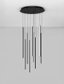 Lampa wisząca JAVALTO czarna