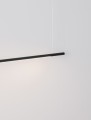 Minimalistyczna lampa wisząca MONTERZO czarna