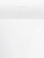 Minimalistyczna lampa wisząca NOVENCIO biała