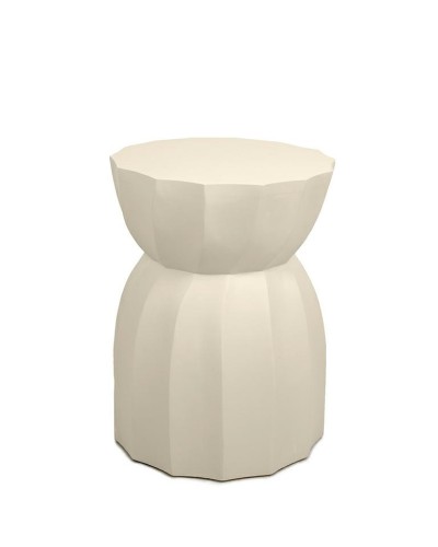 Stolik kawowy ROLLING beżowy / drewno mango MaMaison 