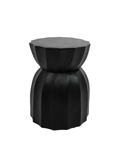 Stolik kawowy ROLLING czarny / drewno mango MaMaison