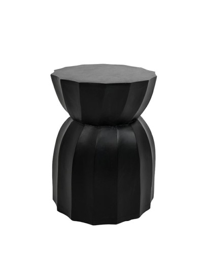 Stolik kawowy ROLLING czarny / drewno mango MaMaison