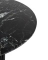 Stół jadalniany LEVANTE 120 czarny marmur / drewno mango MaMaison