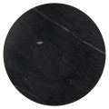 Szafka nocna IRONVILLE 40 cm czarno-złota marmur / metal RICHMOND