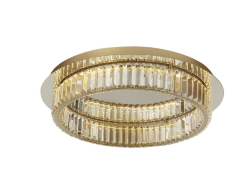 Kryształowy złoty plafon Bauta 50/60