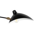 Lampa ścienna CRANE W2 czarna 