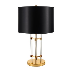 Lampa stołowa EXCLUSIVO czarno-złota