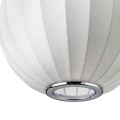 Lampa wisząca SILK 30 biała
