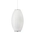 Lampa wisząca SILK BARREL 50 biała 