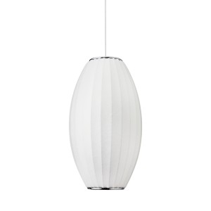Lampa wisząca SILK BARREL 50 biała 