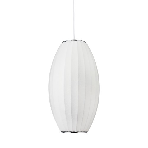 Lampa wisząca SILK BARREL 50 biała 