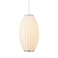 Lampa wisząca SILK BARREL 50 biała 