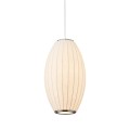 Lampa wisząca SILK BARREL 50 biała 