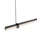 Lampa wisząca LOVELY 100 LED czarna 