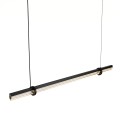 Lampa wisząca LOVELY 100 LED czarna 