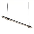 Lampa wisząca LOVELY 120 LED czarna 