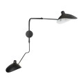 Lampa ścienna CRANE W2 czarna 