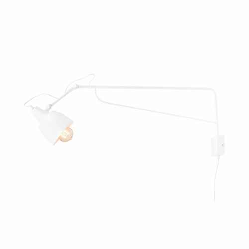 Metalowy KINKIET SOHO DUŻY biały