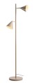 LAMPA STOJĄCA FORM 2 beżowa