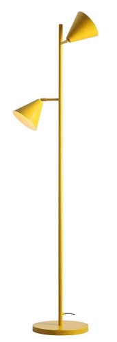 LAMPA STOJĄCA FORM 2 musztardowa