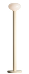 LAMPA STOJĄCA FLO CREAM M szkło opalowe