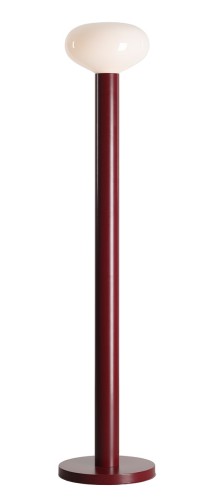 LAMPA STOJĄCA FLO RUBY M szkło opalowe