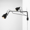 Metalowy KINKIET SOHO 2 czarny