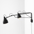 Metalowy KINKIET SOHO 2 czarny