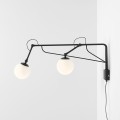 Kinkiet SOHO GLASS 2 czarny