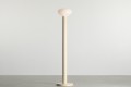 LAMPA STOJĄCA FLO CREAM M szkło opalowe