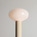 LAMPA STOJĄCA FLO CREAM M szkło opalowe